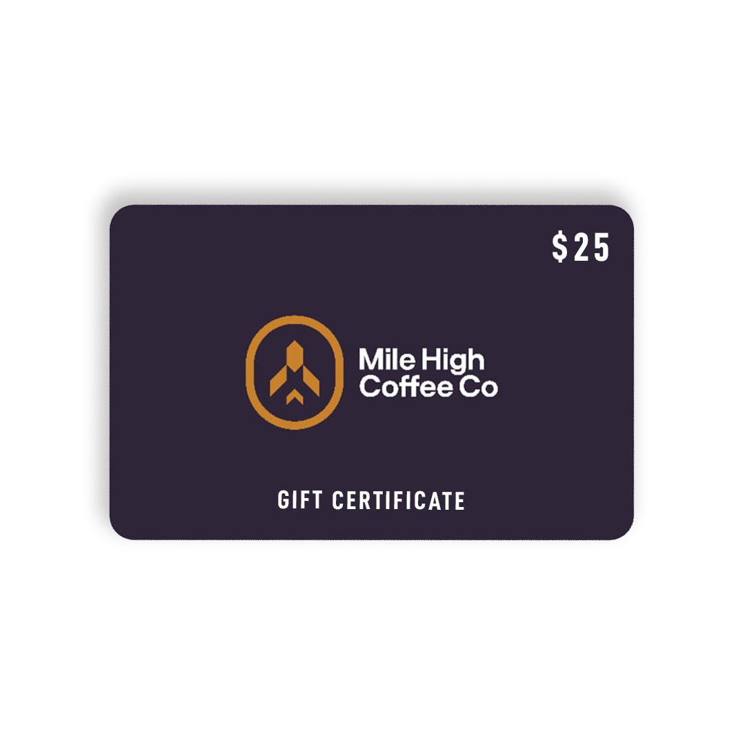 Gift Shop - Mile High Coffee Co