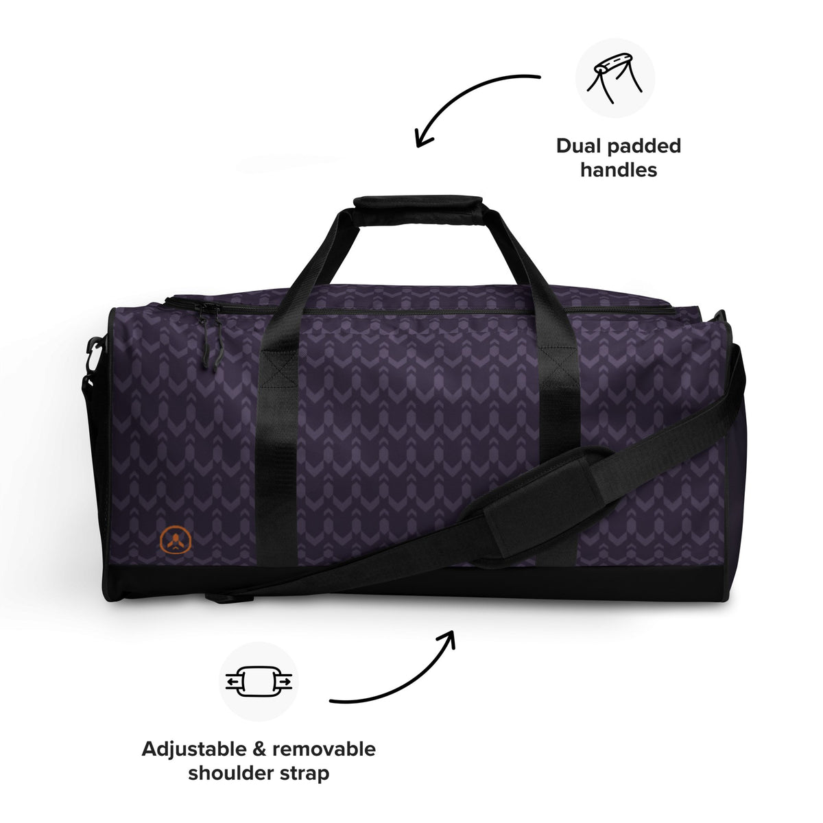 Mile High Duffle (Purple)